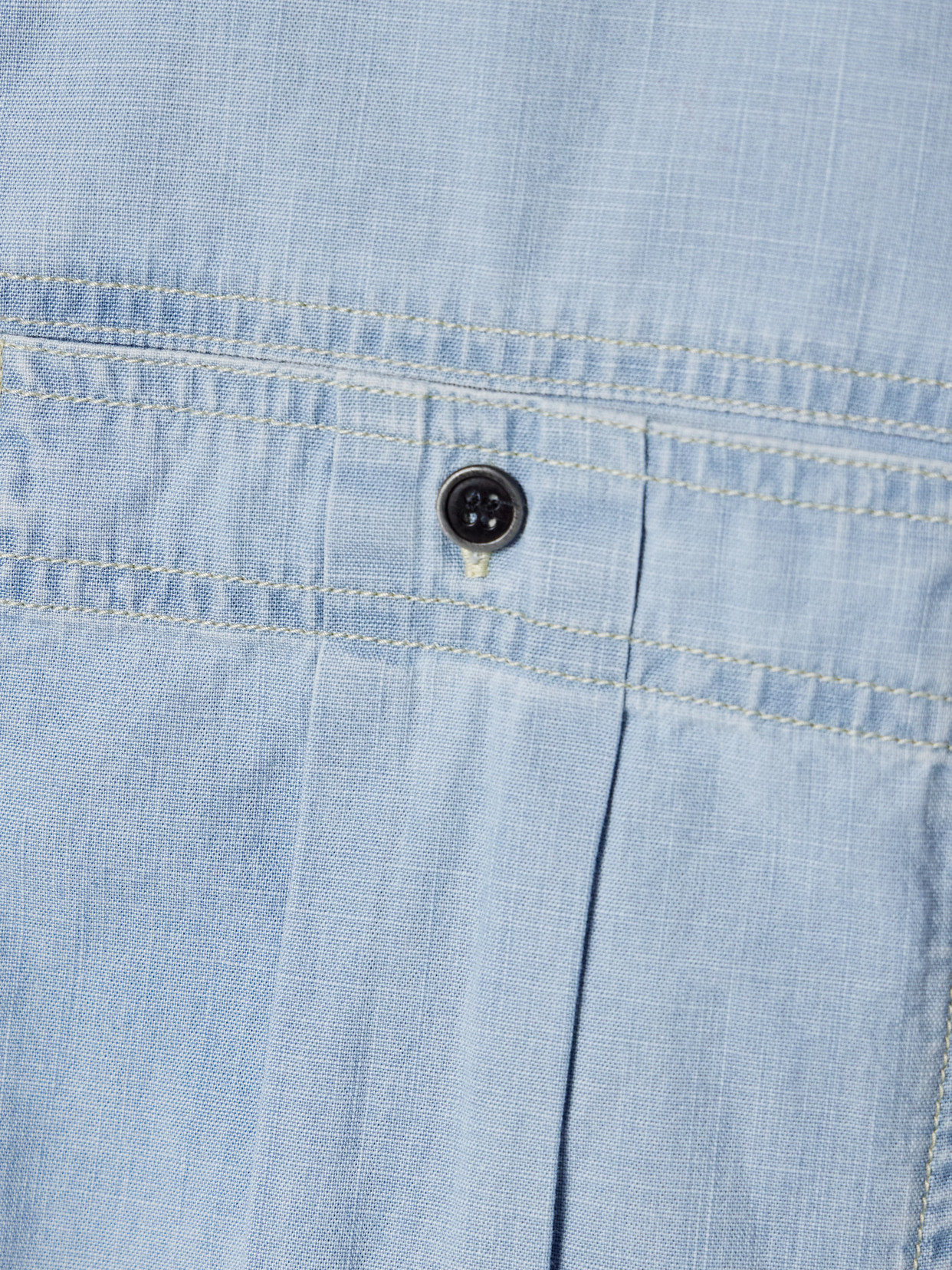 Isabel Marant Étoile Vero Cotton-chambray Shirt In Blue