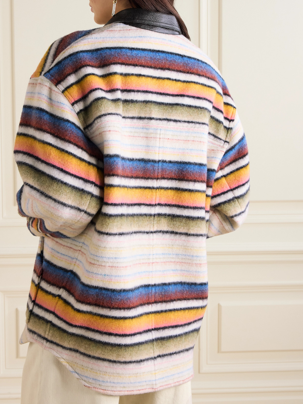 Isabel Marant Étoile Isabel Marant Etoile Dayvi Overshirt Coat In Multi
