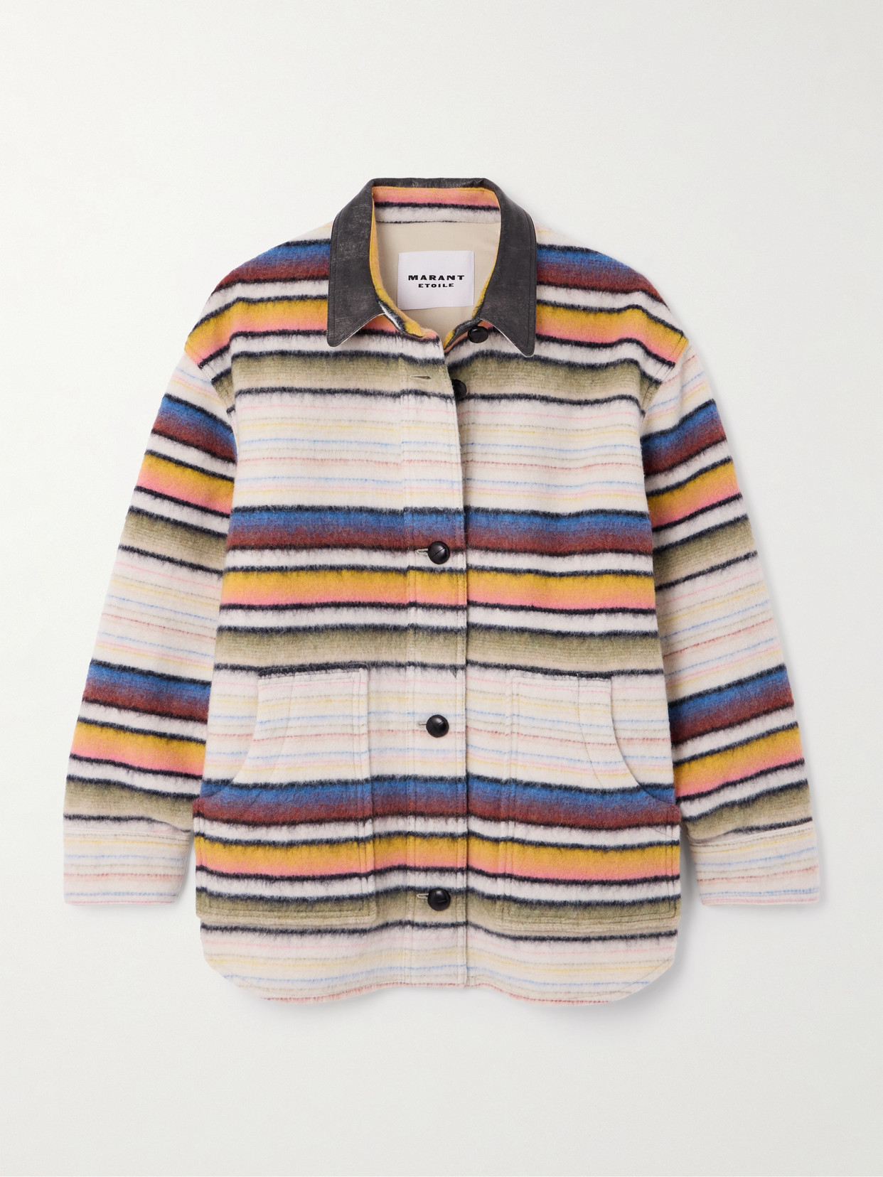 Isabel Marant Étoile Isabel Marant Etoile Dayvi Overshirt Coat In Multi
