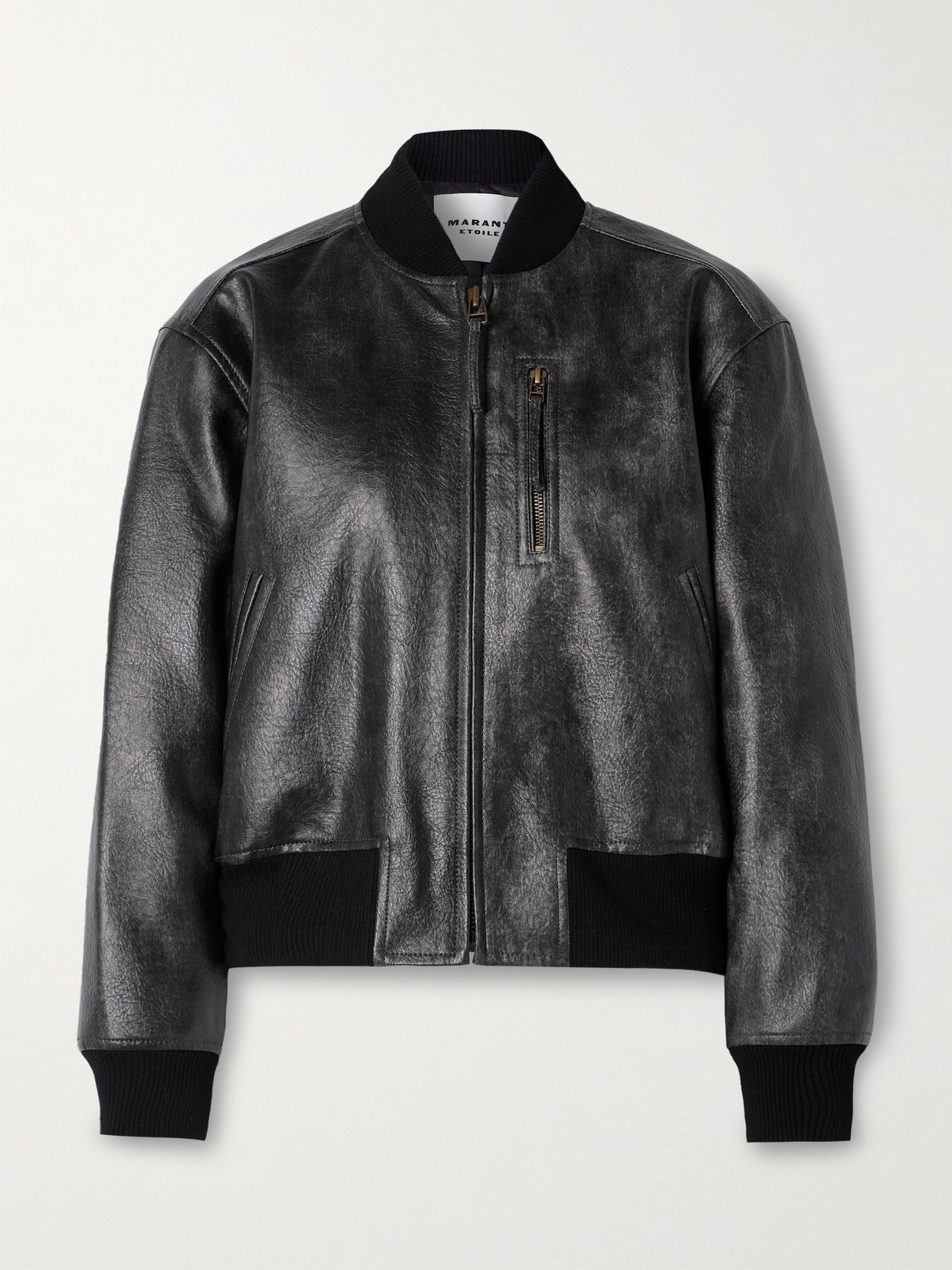 Isabel Marant Étoile Crisley Bomber Jacket In Black