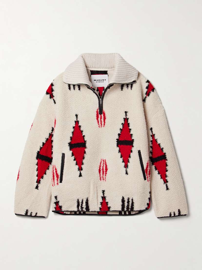 Marant Étoile Marner Bouclé-jacquard Jacket