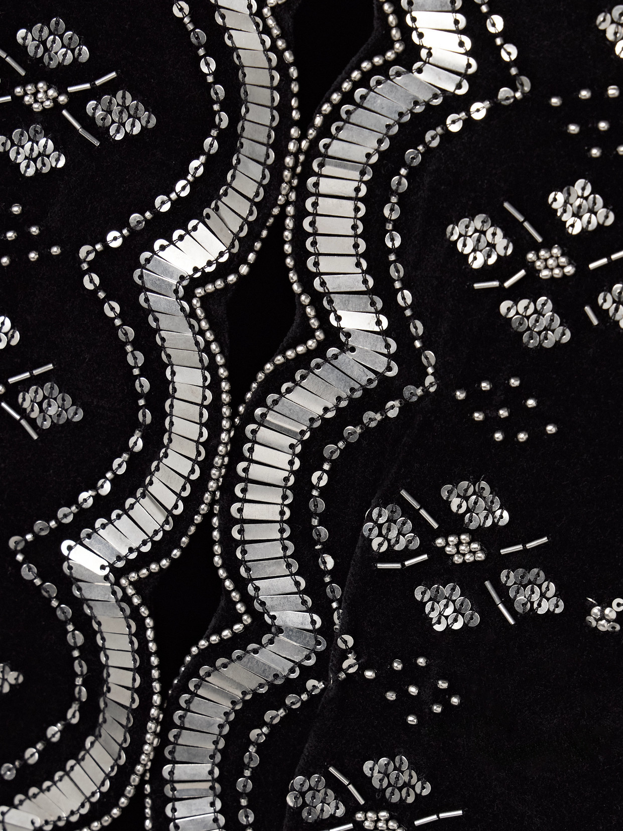 Isabel Marant Hady Embroidered Velvet Jacket In Black