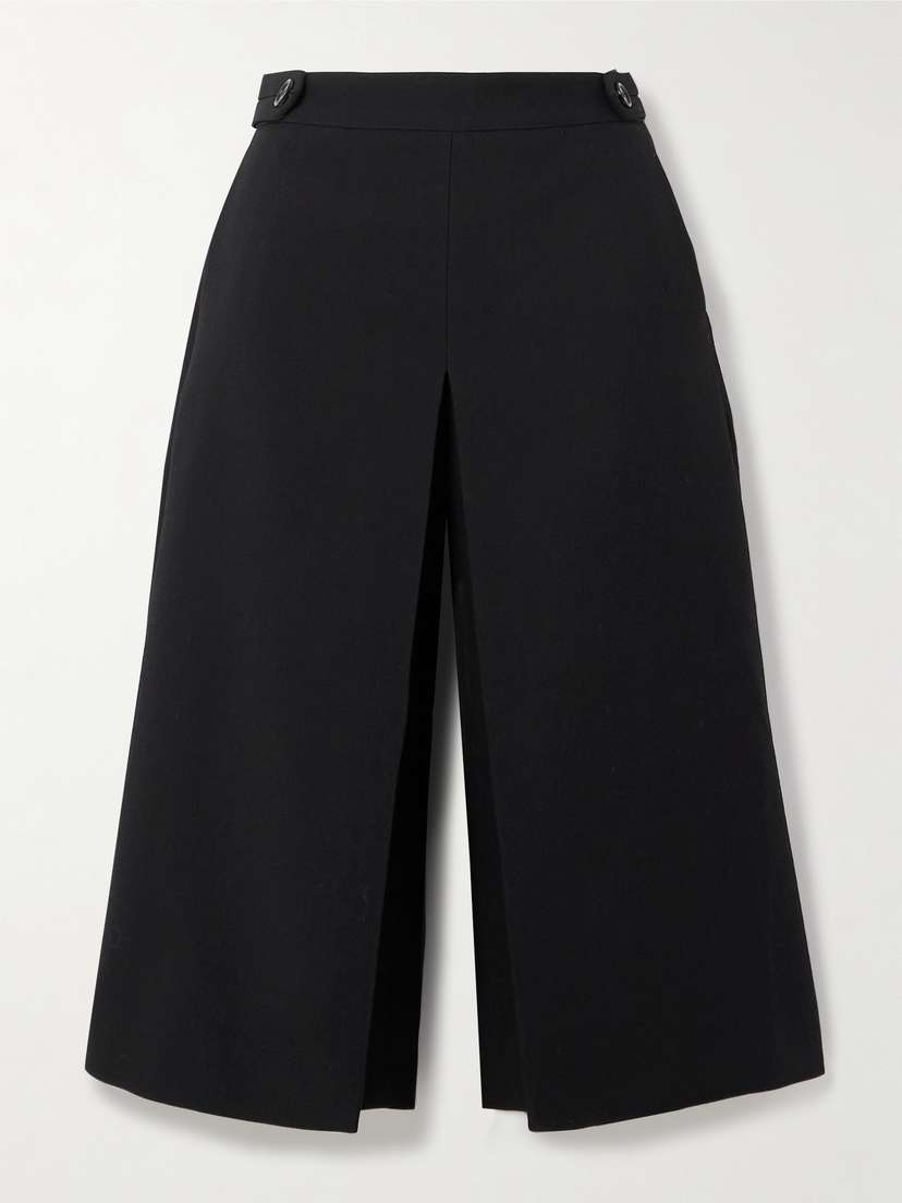 Chloé Layered Wool Shorts