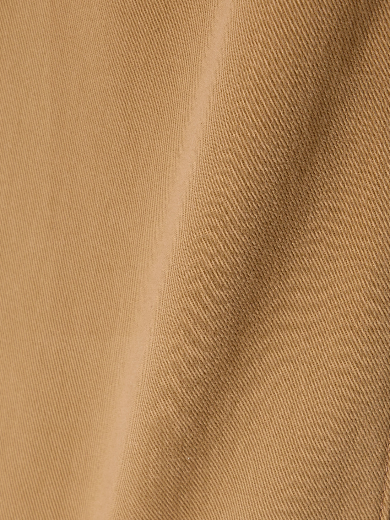 Chloé Cotton-twill Midi Skirt In Brown