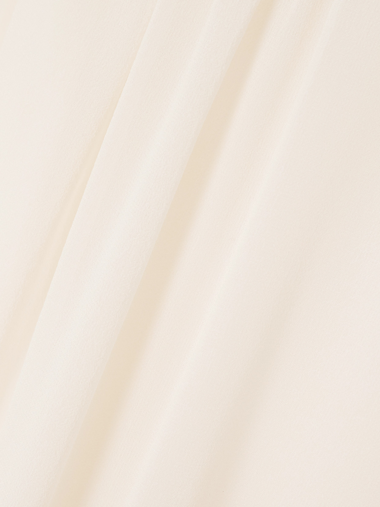 Chloé Silk-chiffon Blouse In White