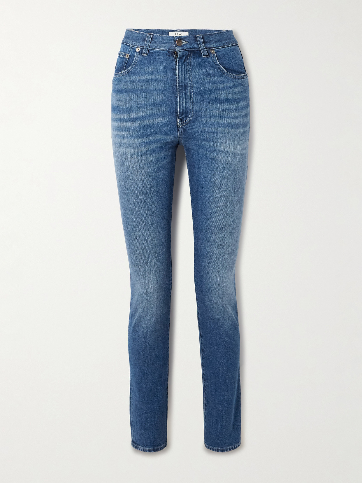 Chloé High-rise Skinny Jeans In Blue