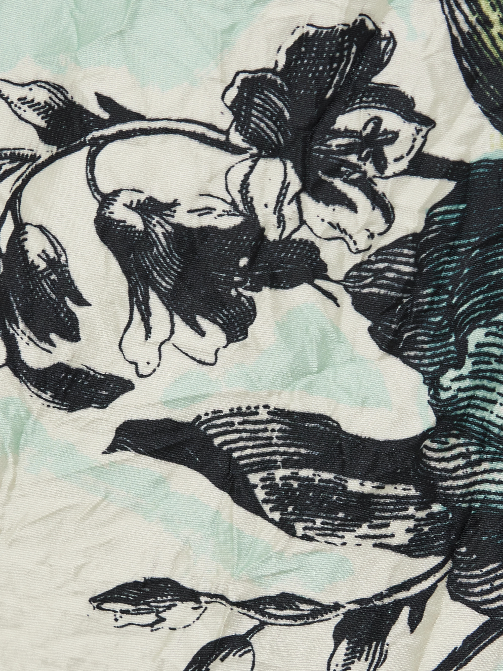 Erdem Violetta floral-print crinkled-satin midi dress