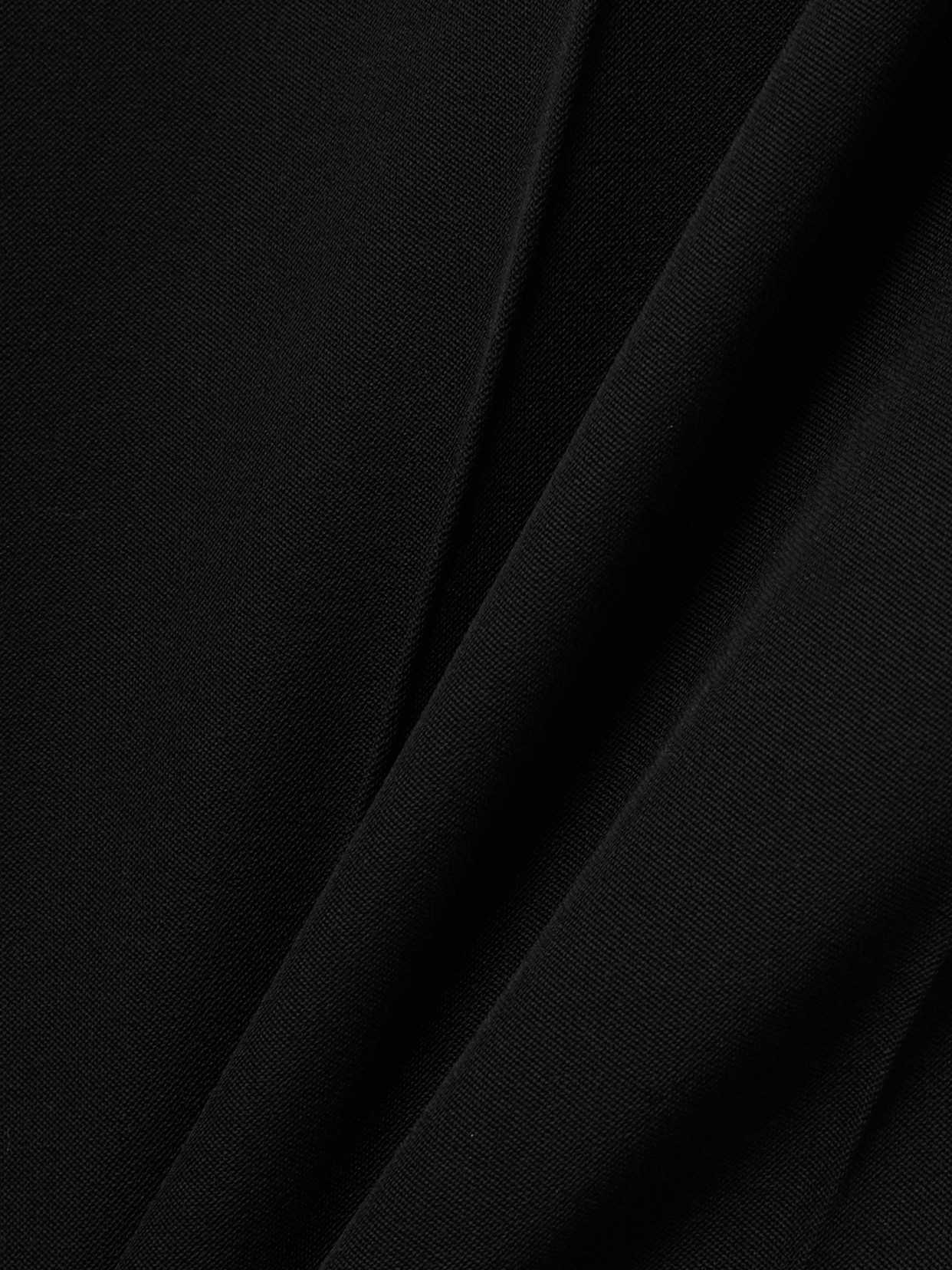 Erdem Womens Black Double-waistband Wide-leg Wool Trousers In Black