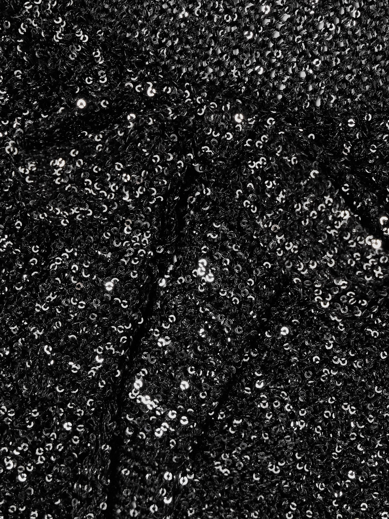 Alessandra Rich Tie-detailed Sequined Knitted Tank In Silver