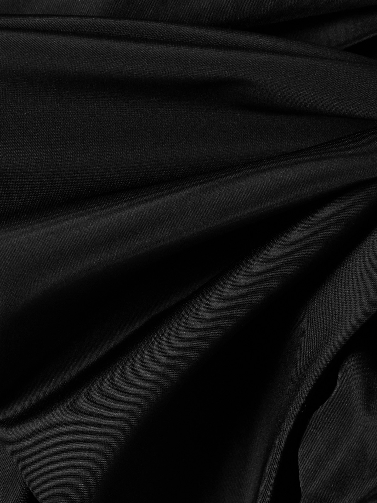 Alessandra Rich Womens Taffeta Bows Woven Mini Dress Black In Black