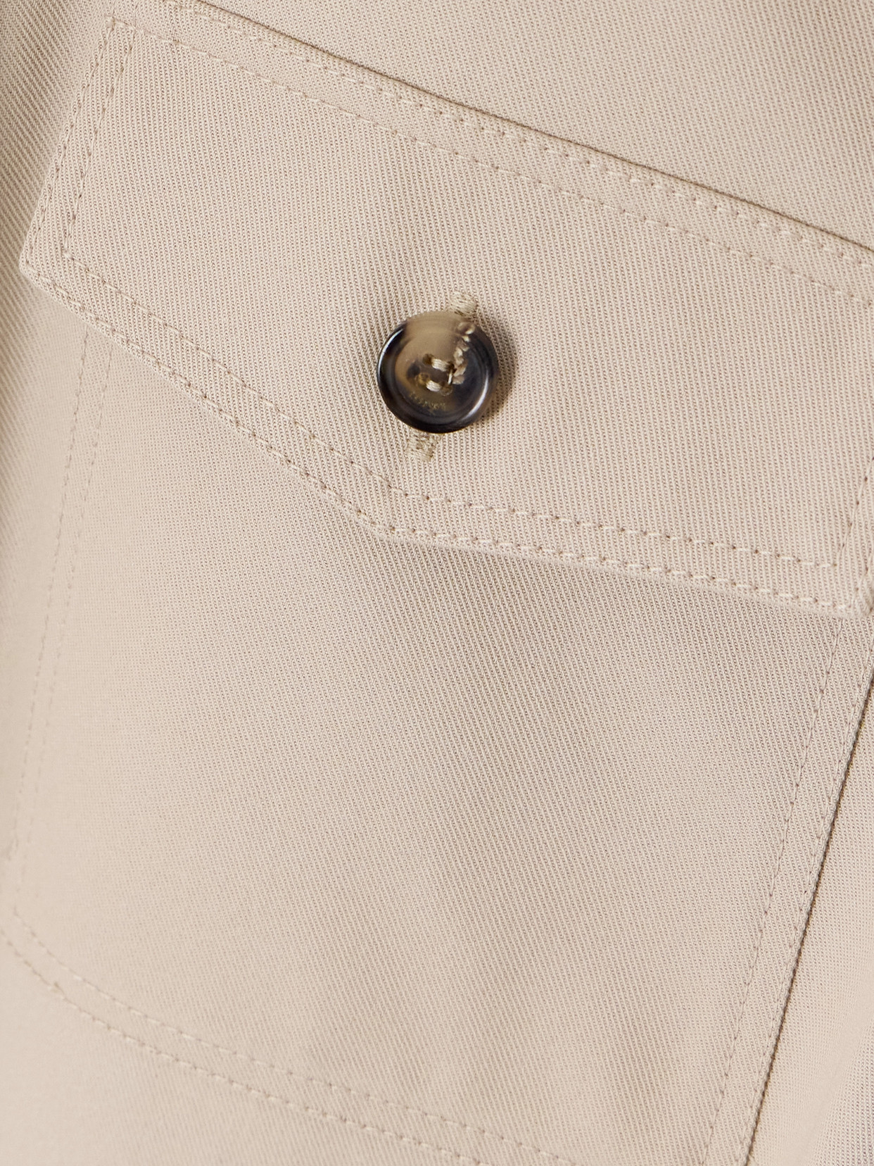 Loewe Mini Dress Cotton Adjustable Sleeves In Neutrals