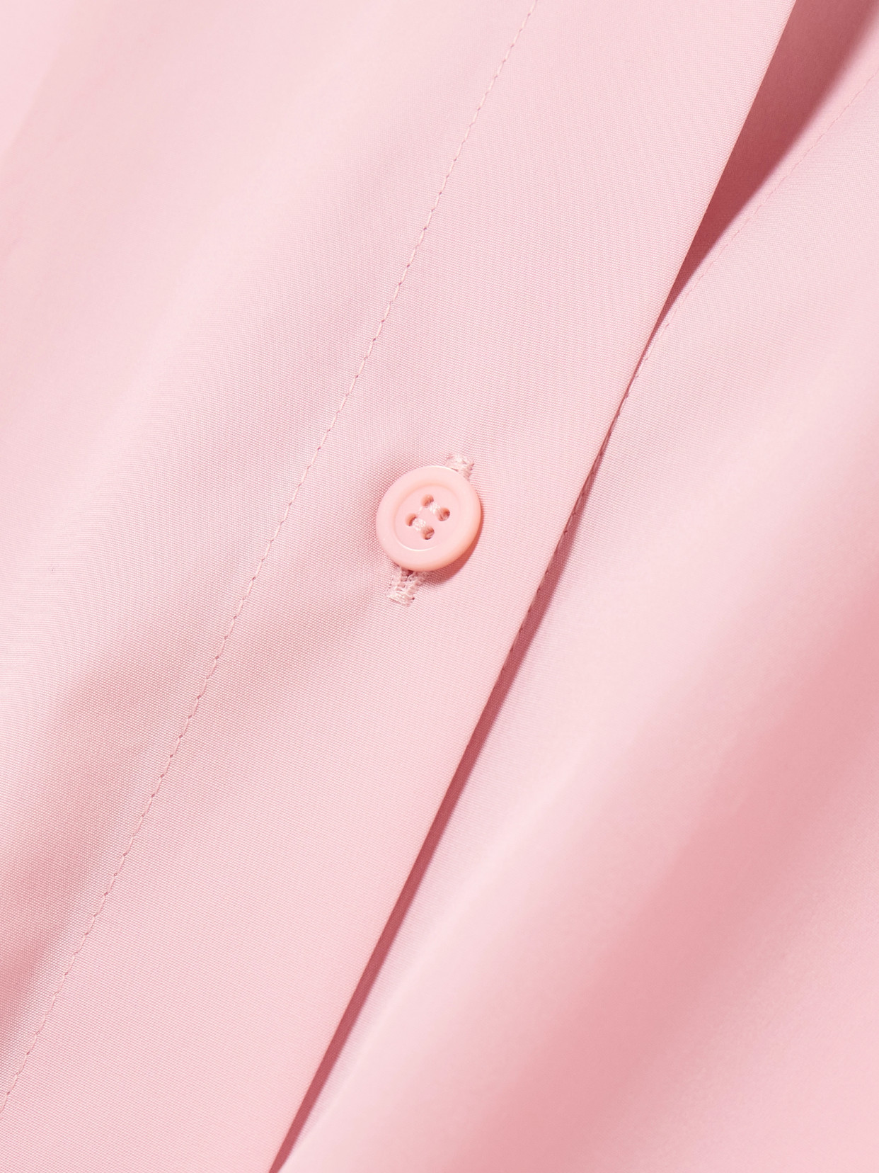 LOEWE CUTOUT COTTON-POPLIN SHIRT