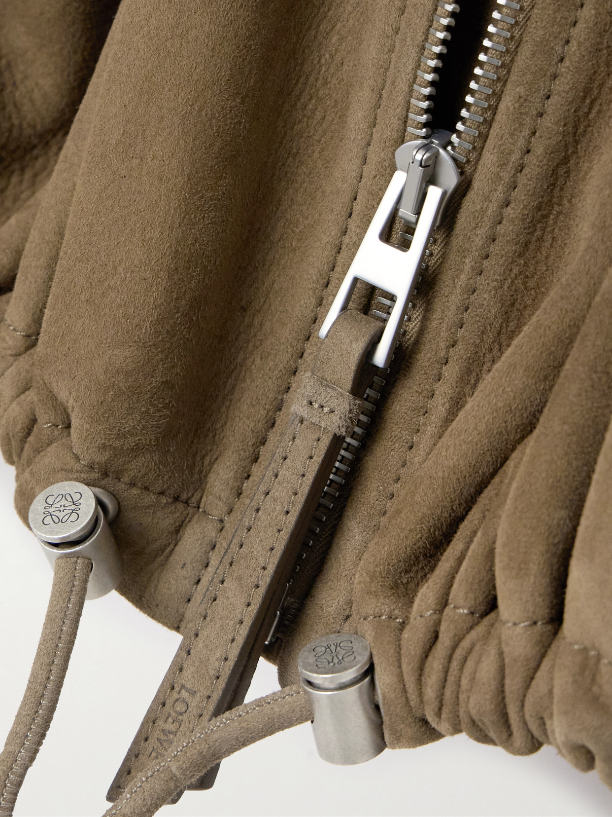 LOEWE BALLOON SUEDE JACKET