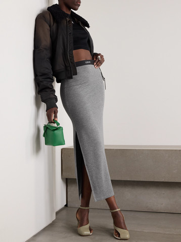Loewe Jersey midi skirt