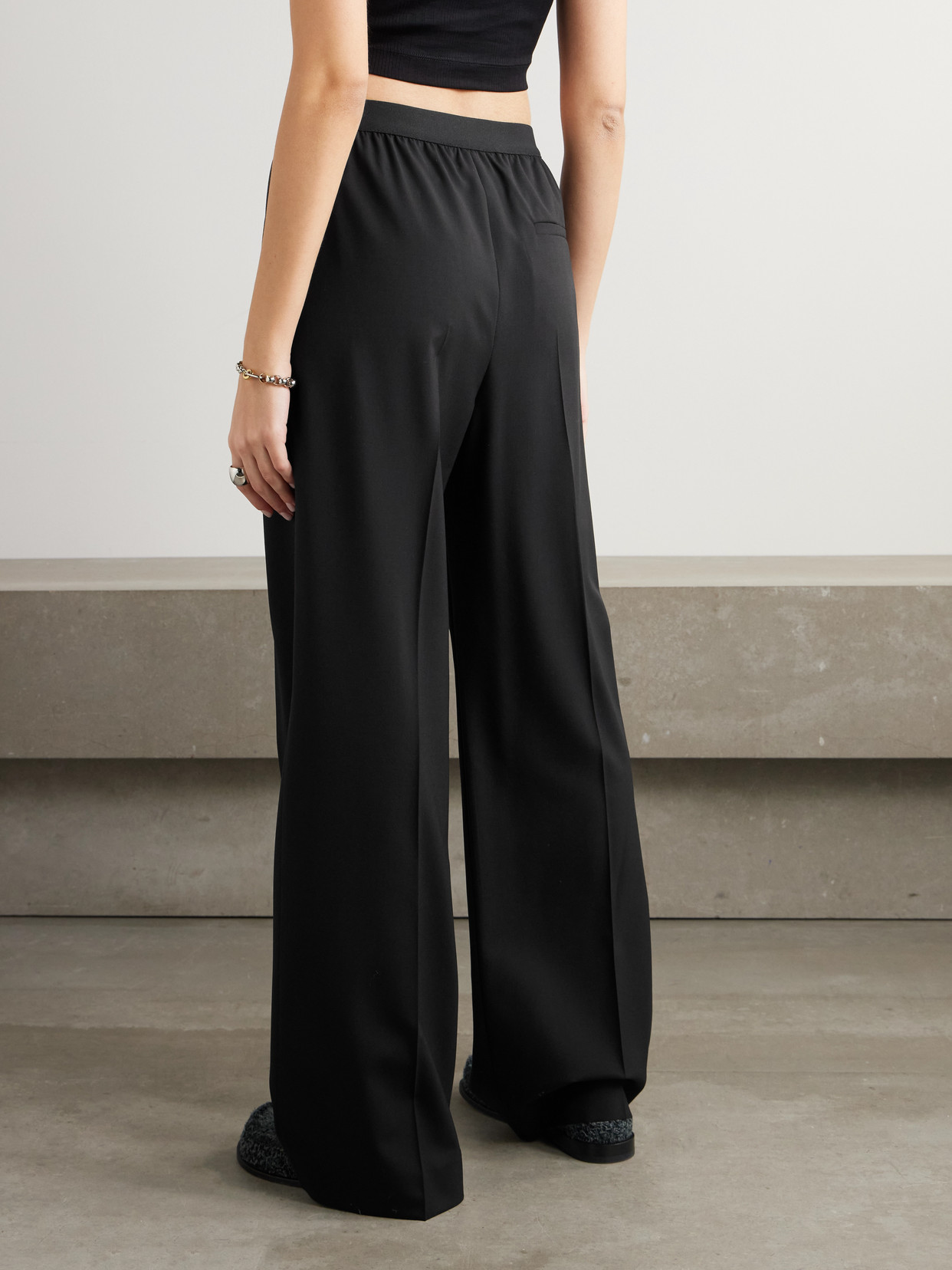 LOEWE WOOL STRAIGHT-LEG PANTS