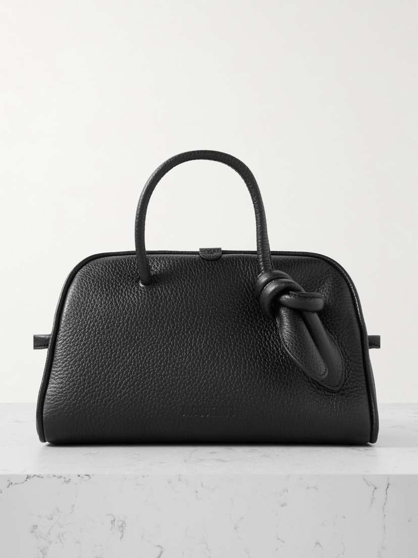 Jacquemus The Turismo Small Textured-leather Tote