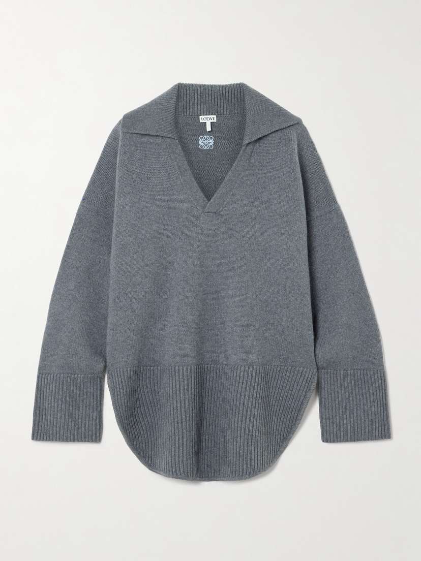 Loewe Embroidered Wool Sweater