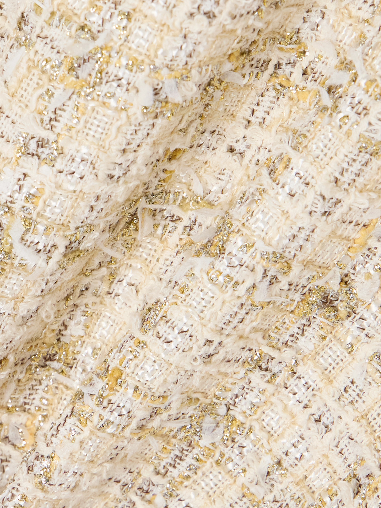 Cotton-Blend Tweed Mini