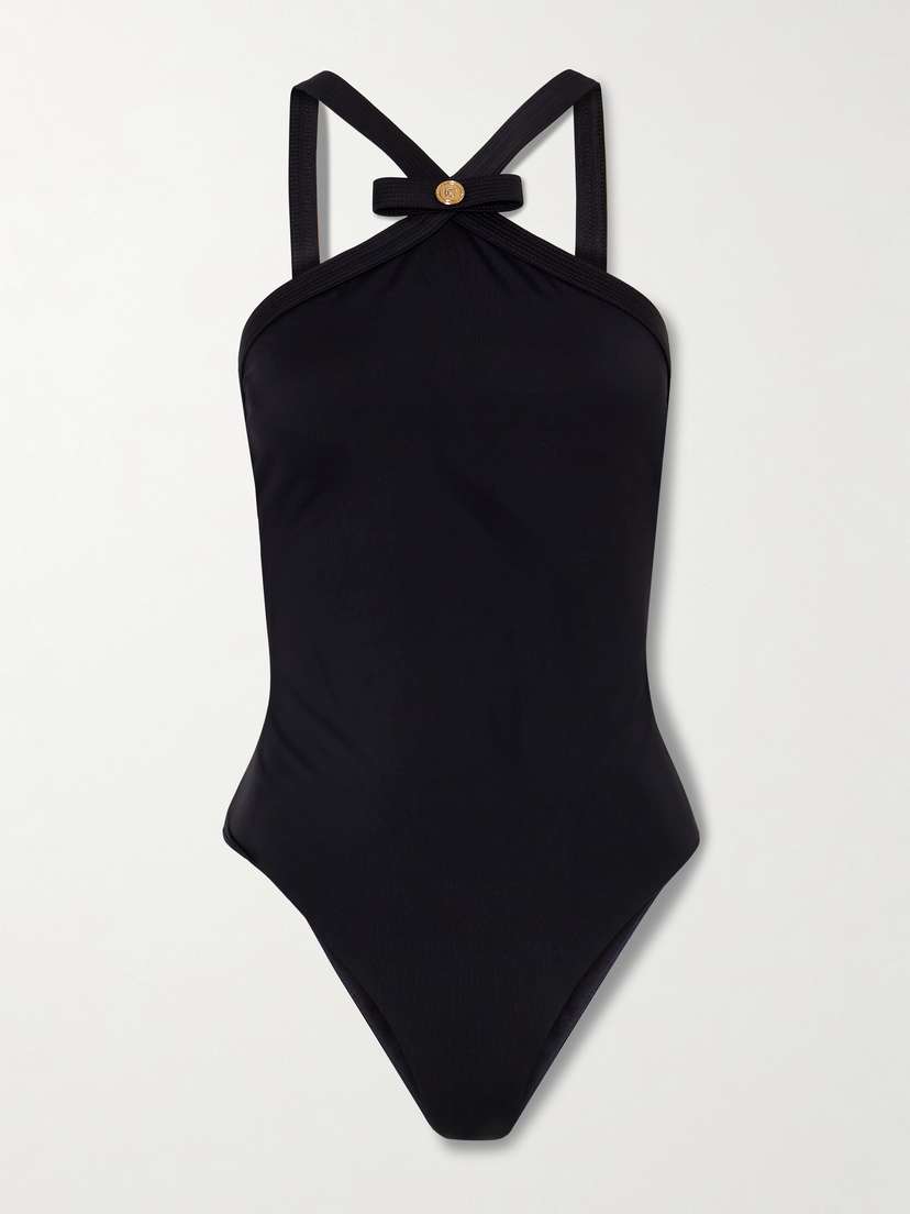 Versace Embellished Swimsuit