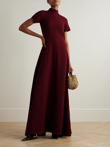 Emilia Wickstead Malinda crepe gown