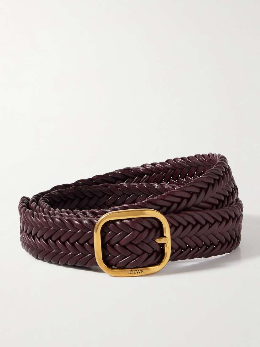 Loewe Woven Leather Belt