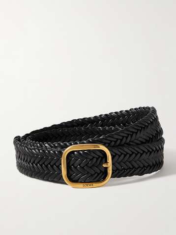Loewe Woven leather belt ロエベ　レザーベルト ハミルトン(Hamilton)自動巻き腕時計Loewe Woven leather belt ロエベ