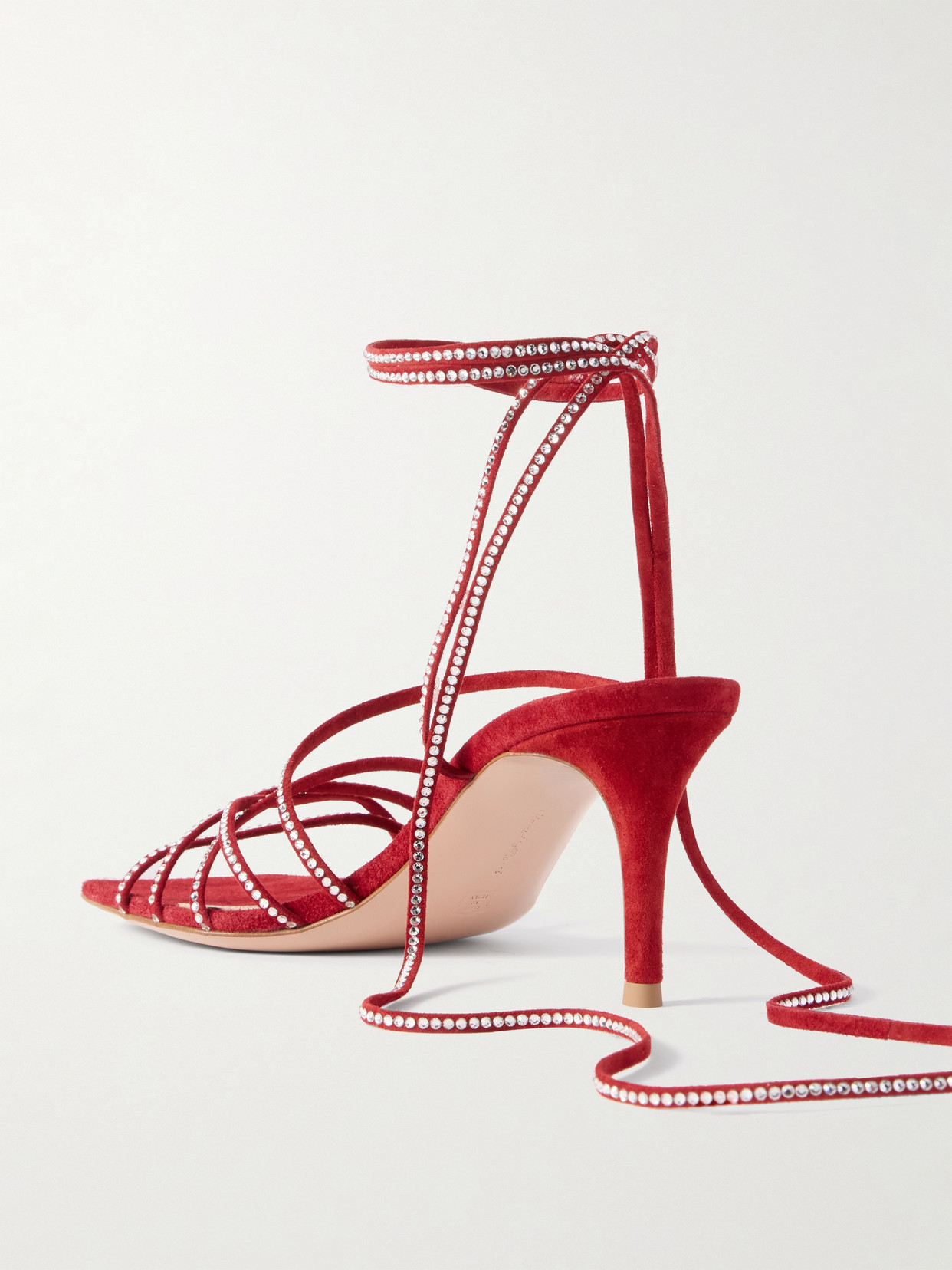 75 Crystal-Embellished Sandals