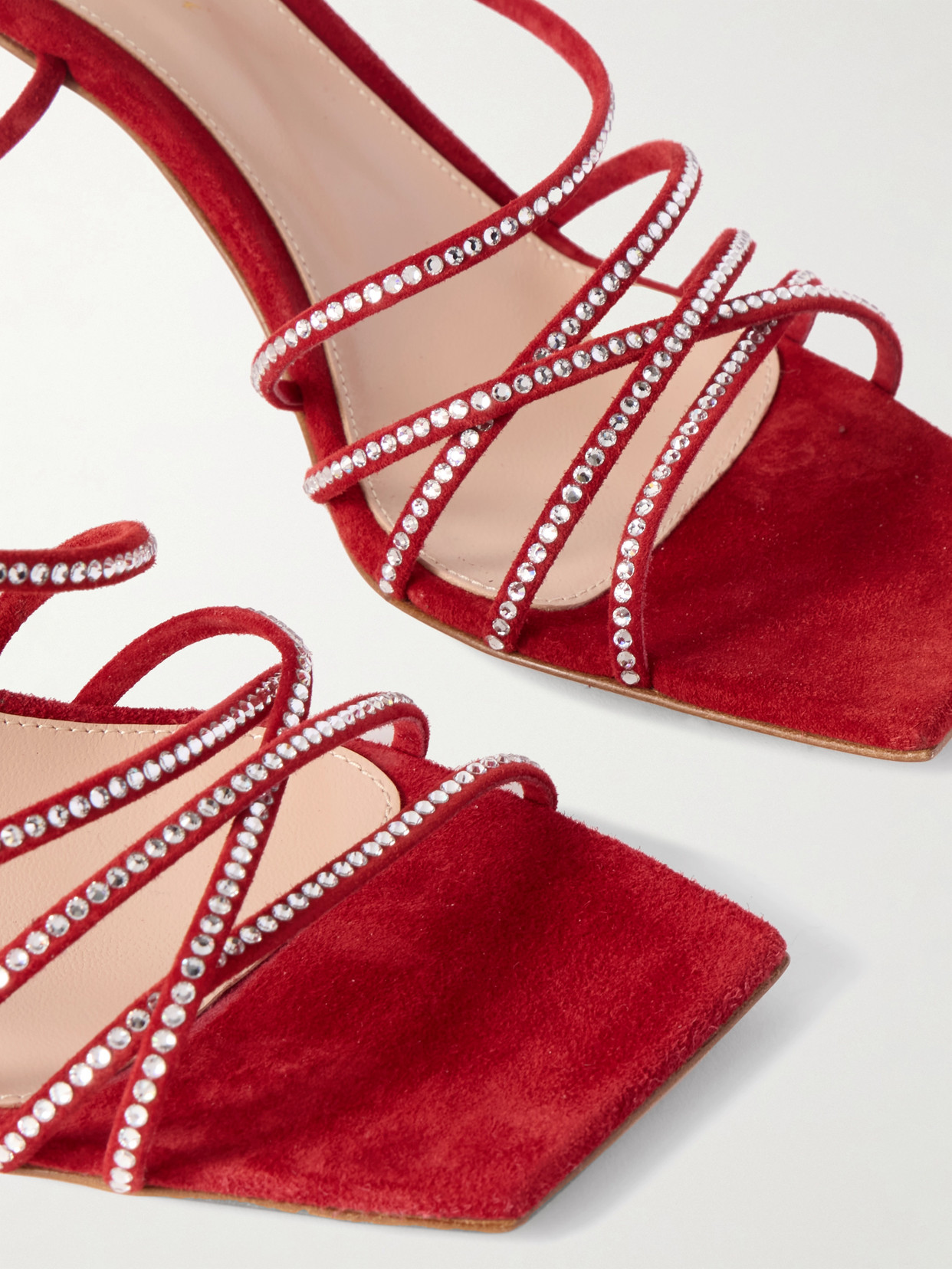 75 Crystal-Embellished Sandals