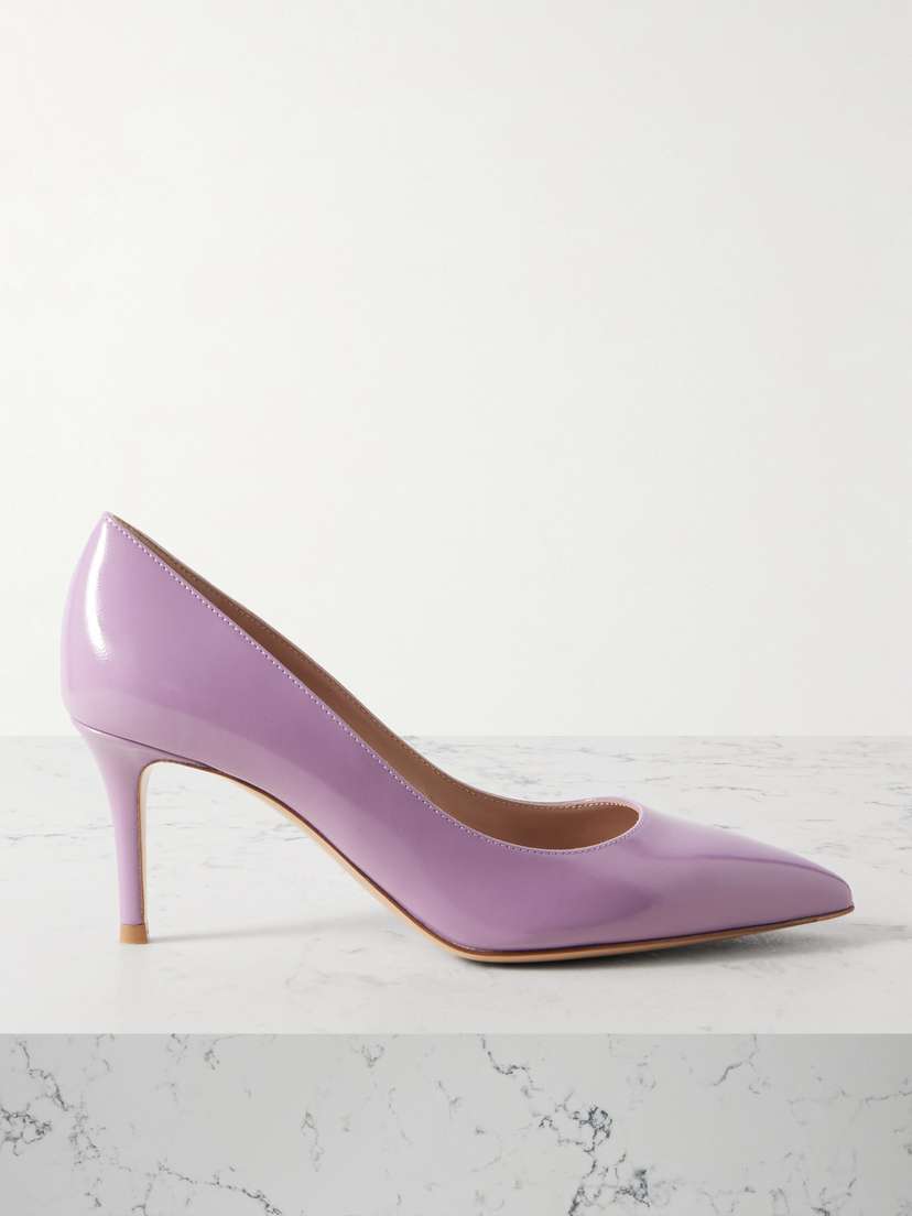 Gianvito Rossi Gianvito 70 Patent-leather Pumps