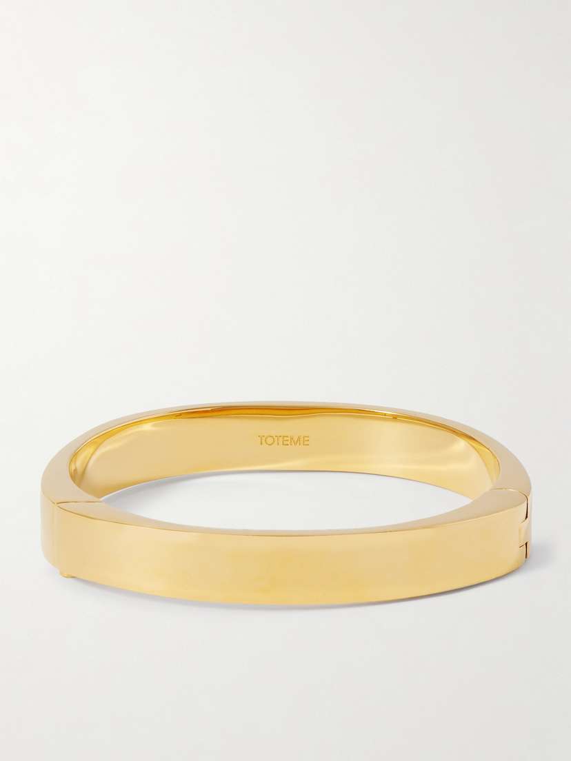 Toteme — Signature gold-tone bracelet