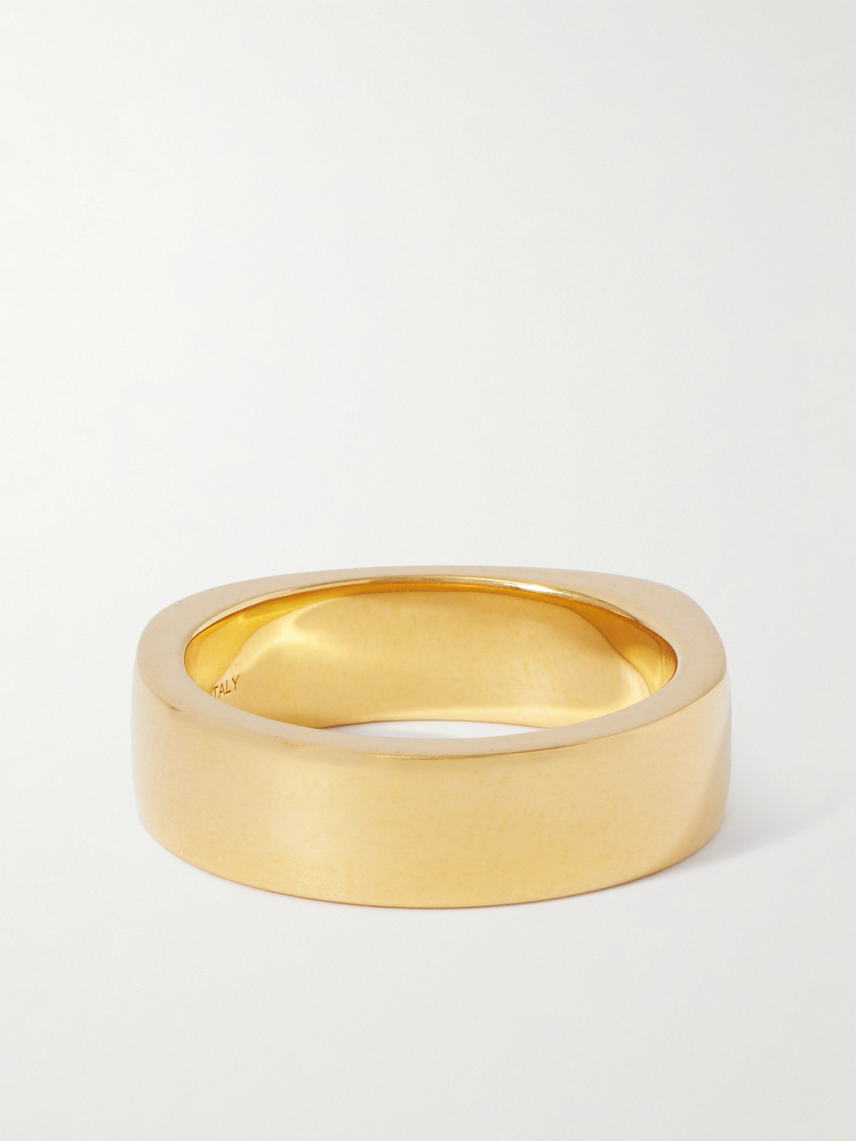 Totême Signature Gold-tone Ring In Gold