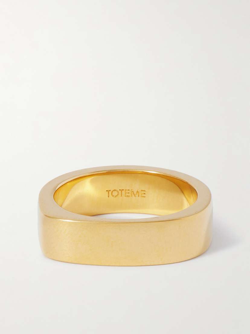 Toteme — Signature gold-tone ring