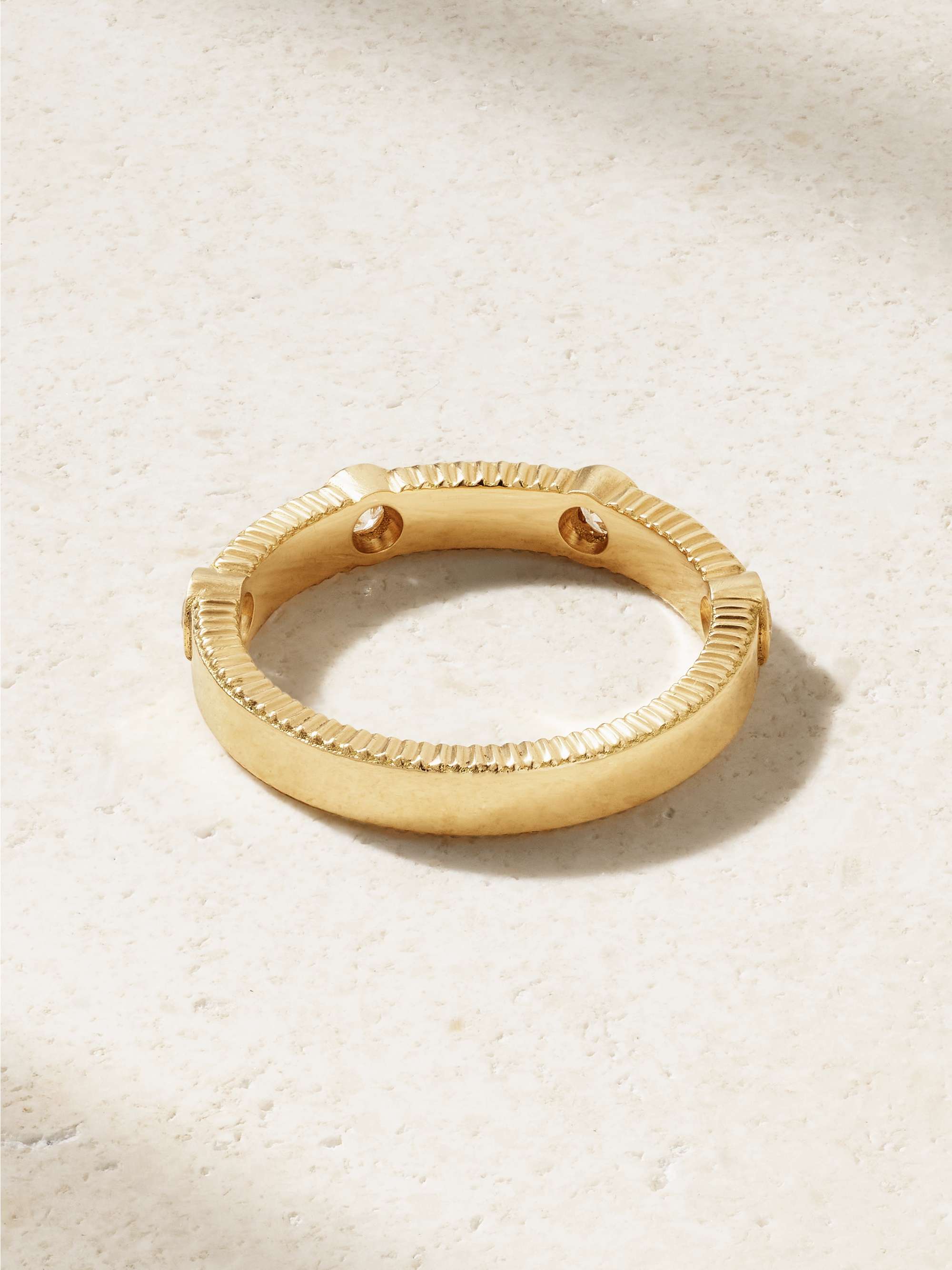 VILTIER Rayon 18-karat gold diamond ring