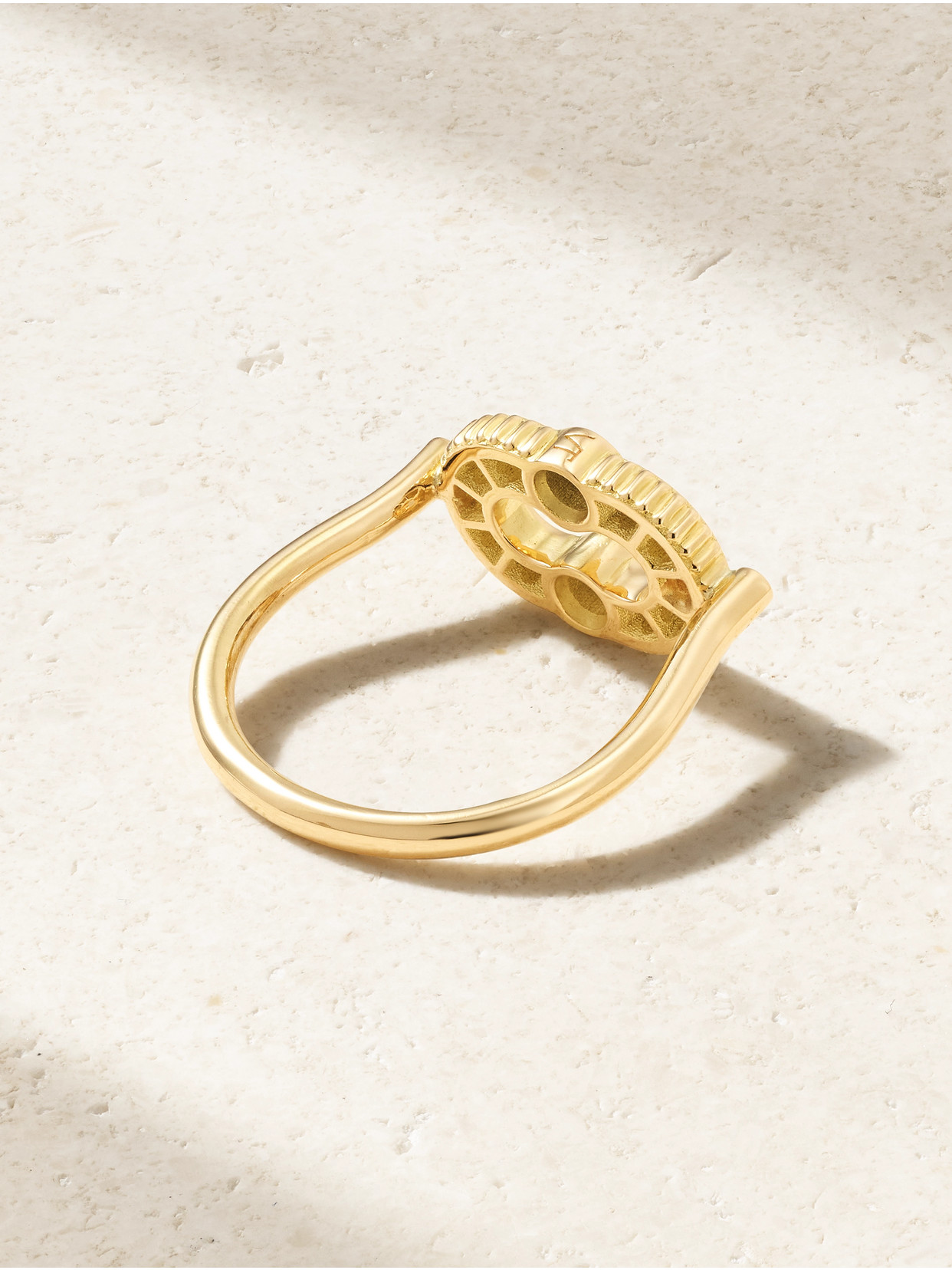 Viltier Magnetic 18-karat Gold Diamond Ring In Gold