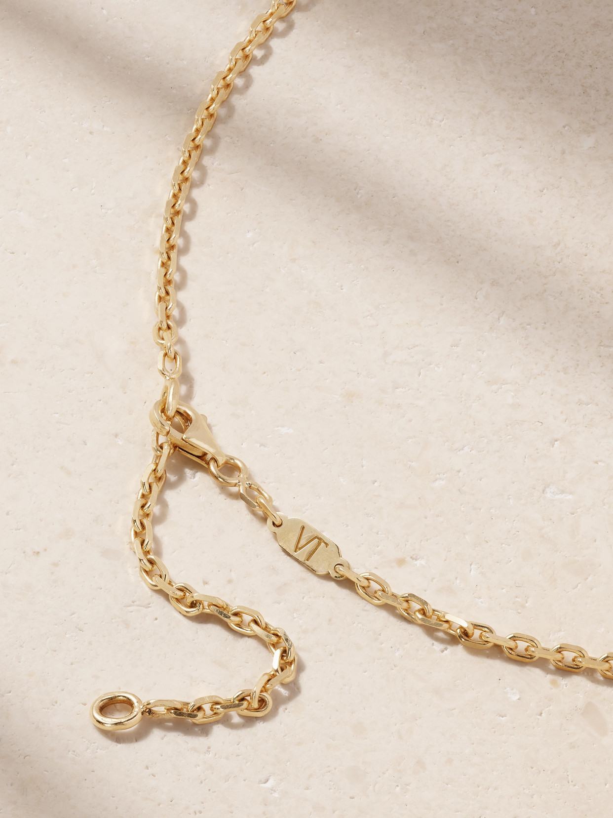 Viltier Magnetic Set 18-karat Gold, Tourmaline And Diamond Necklace In Gold