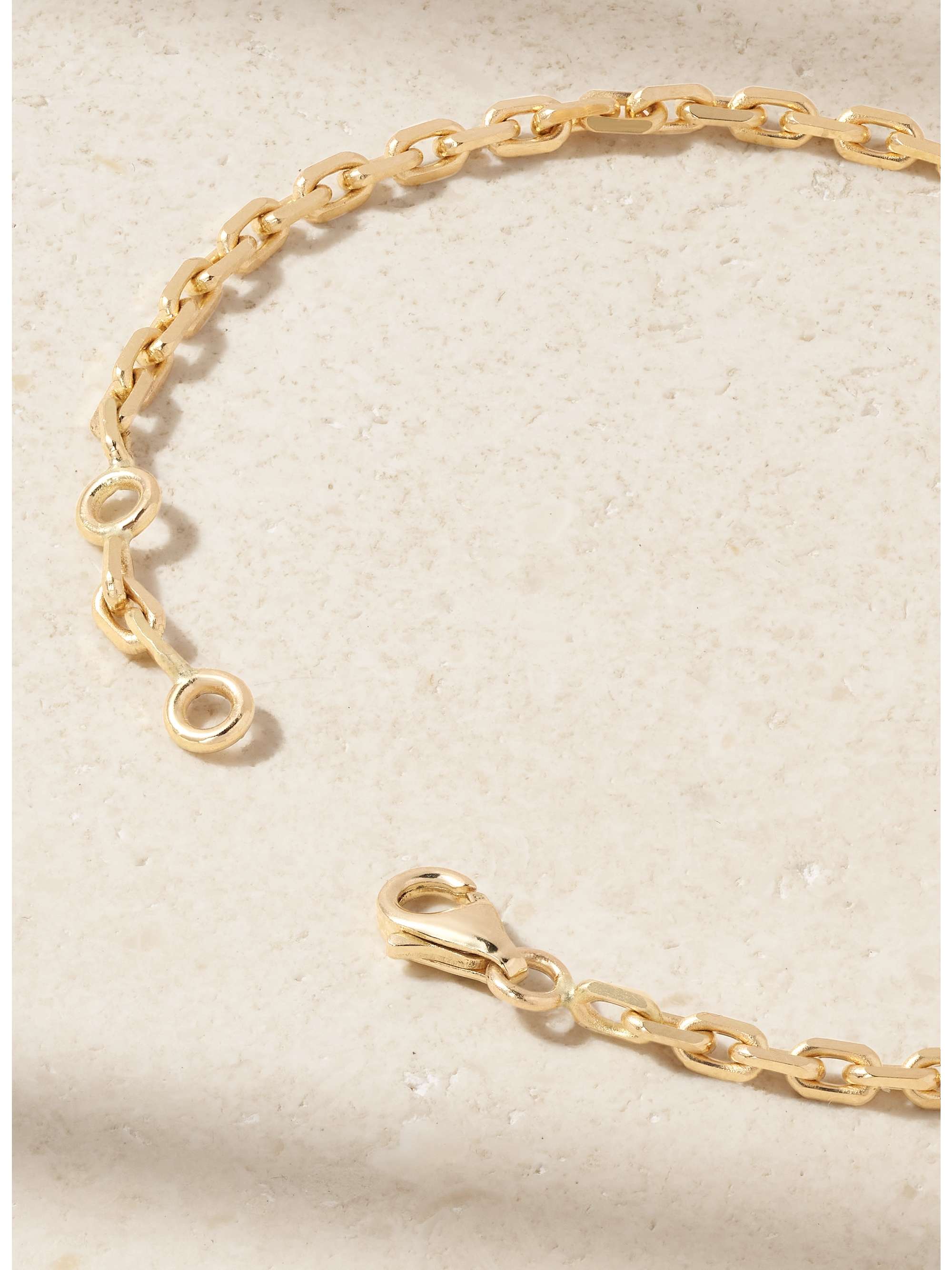 VILTIER + NET SUSTAIN Magnetic 18-karat gold diamond bracelet