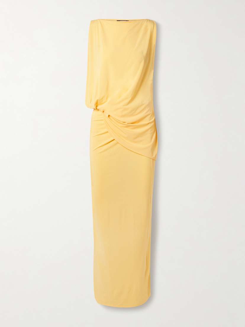 Jacquemus Peplo Stretch-jersey Maxi Dress