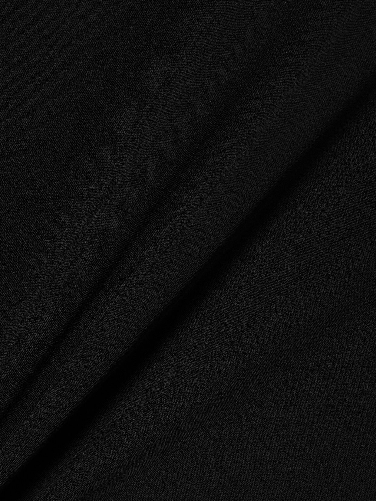Jacquemus Salerno Asymmetric Open-back Stretch-jersey Midi Dress In Black