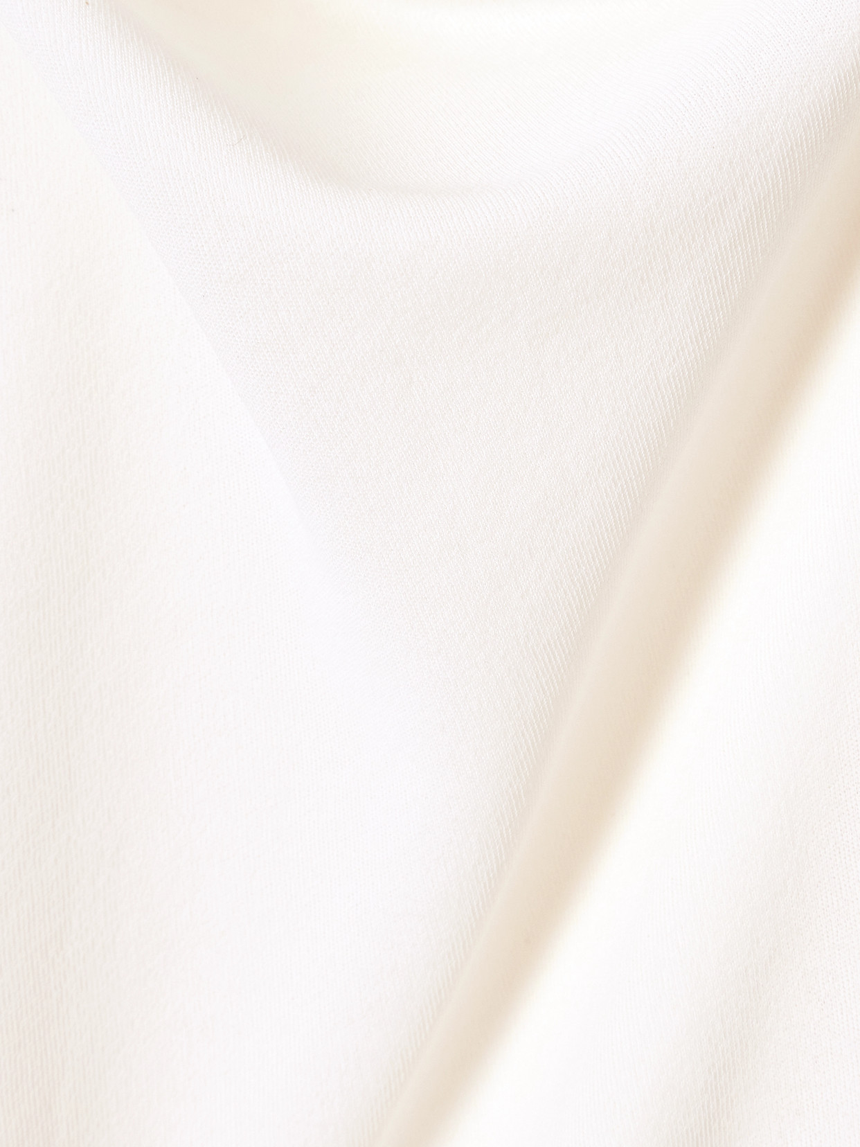 Jacquemus Le Haut Croisiere Open-back Draped Jersey Top In White