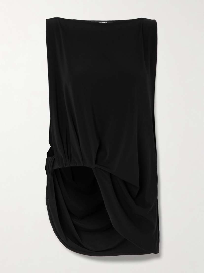 Jacquemus Peplo Gathered Jersey Tank