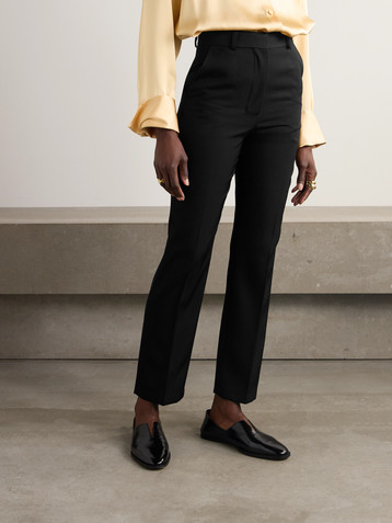 Jacquemus Norma wool-twill straight-leg pants