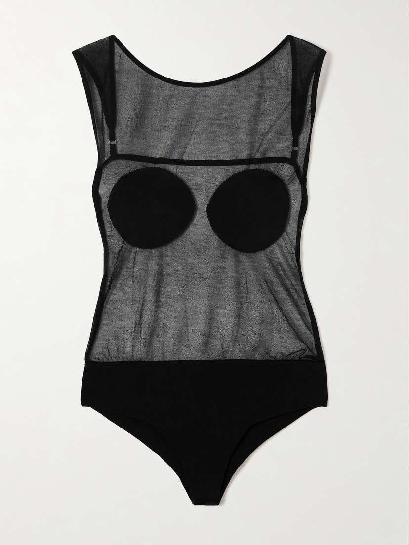 Jacquemus Platano Open-back Knitted Bodysuit