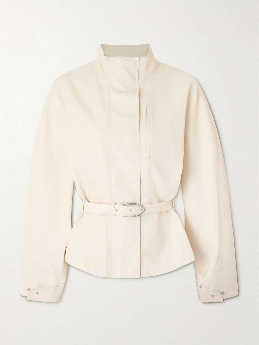 Jacquemus Ciro Belted Canvas Jacket