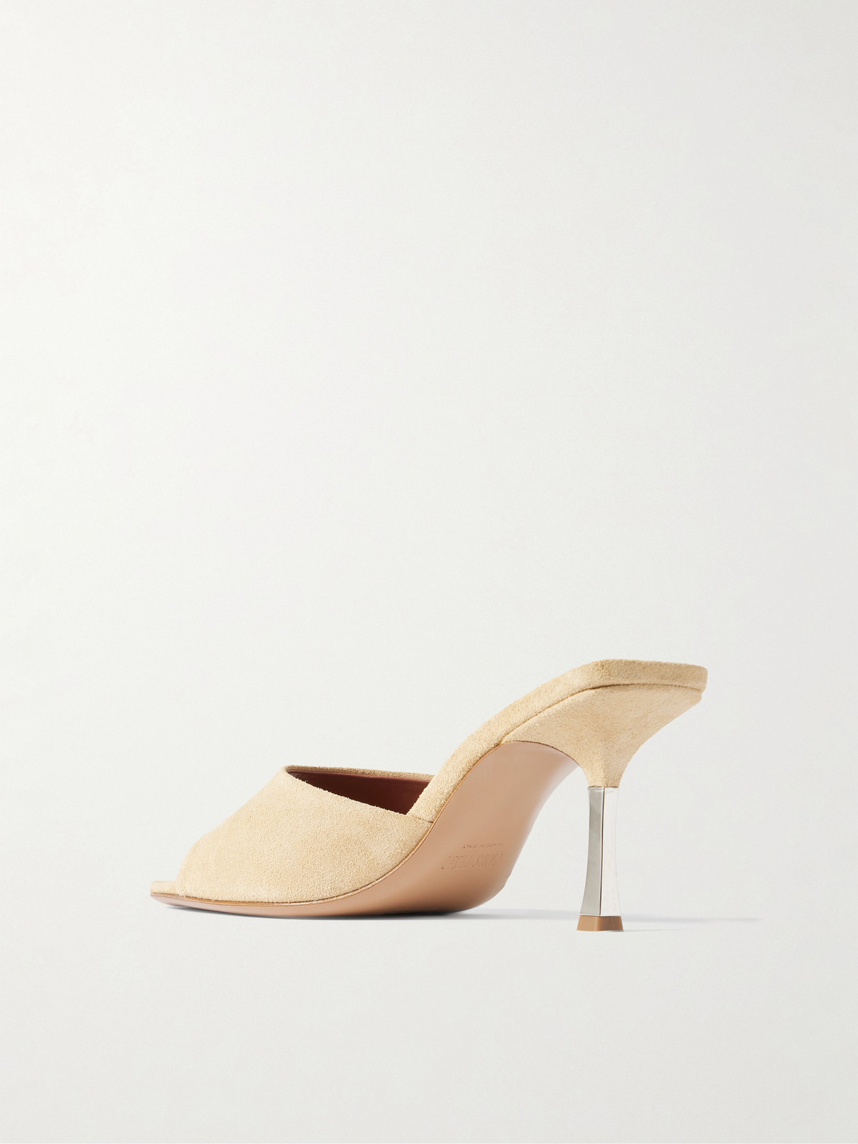 Paris Texas Lorena Suede Mules In Cream