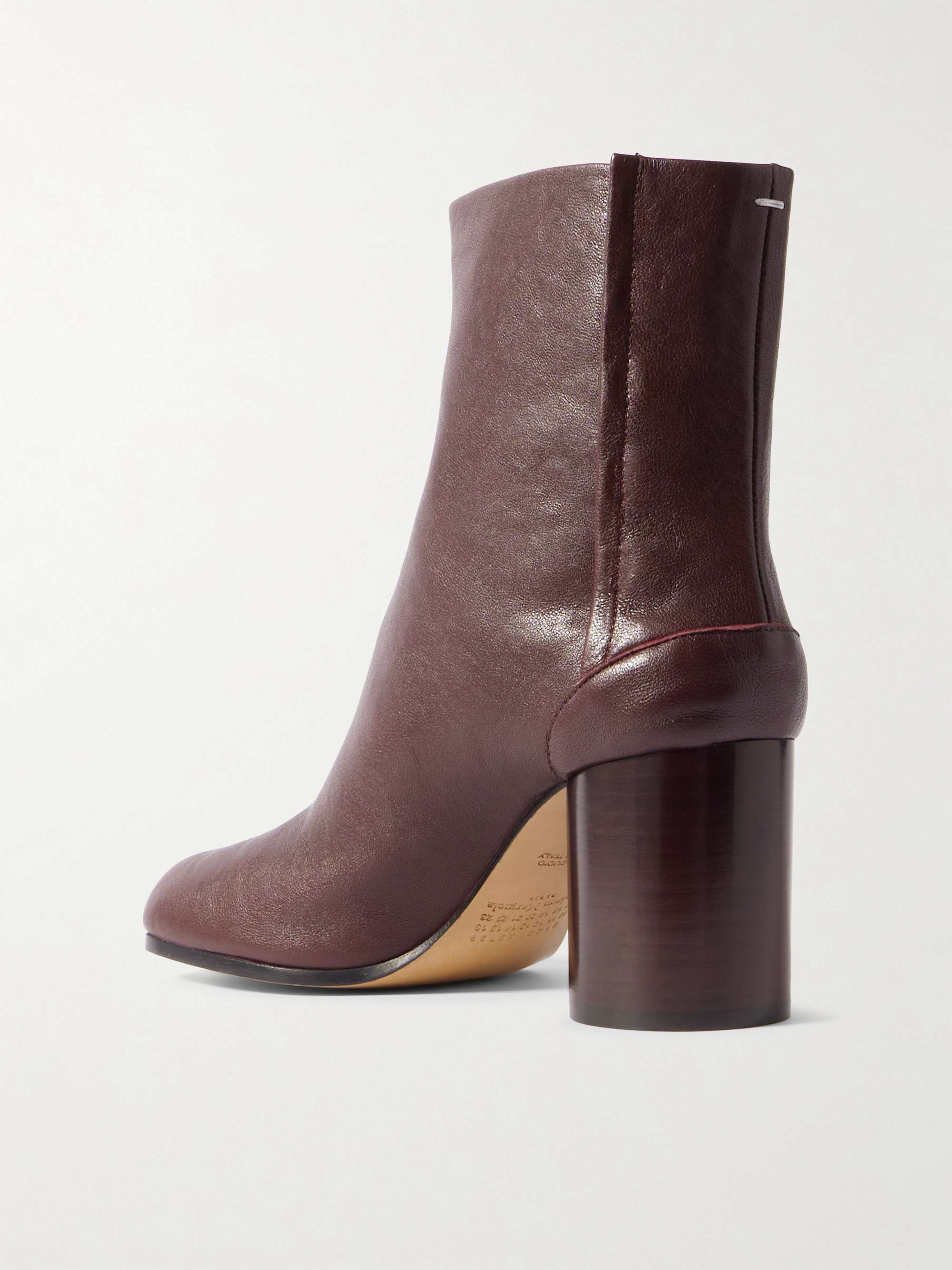 MAISON MARGIELA Tabi split-toe leather ankle boots