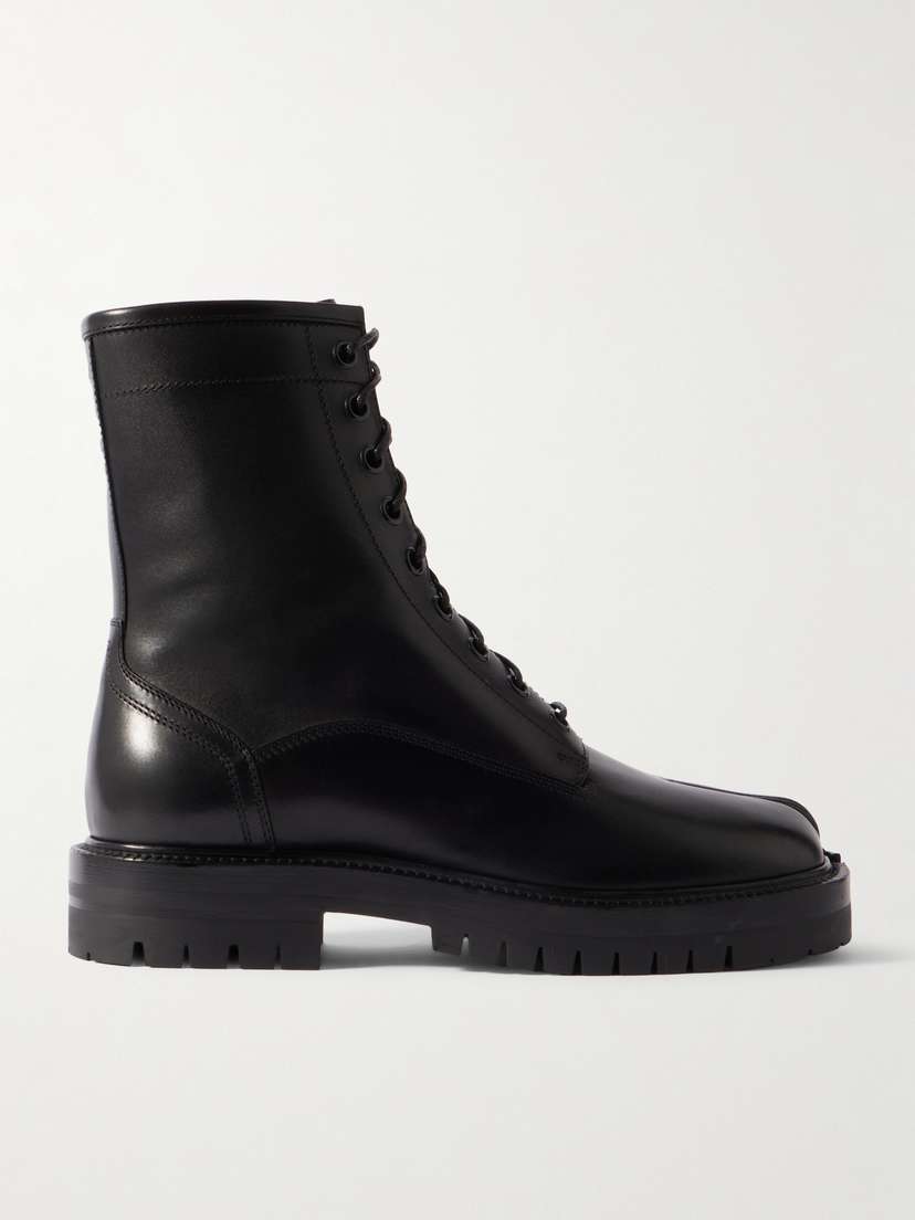 Maison Margiela Tabi Leather Ankle Boots