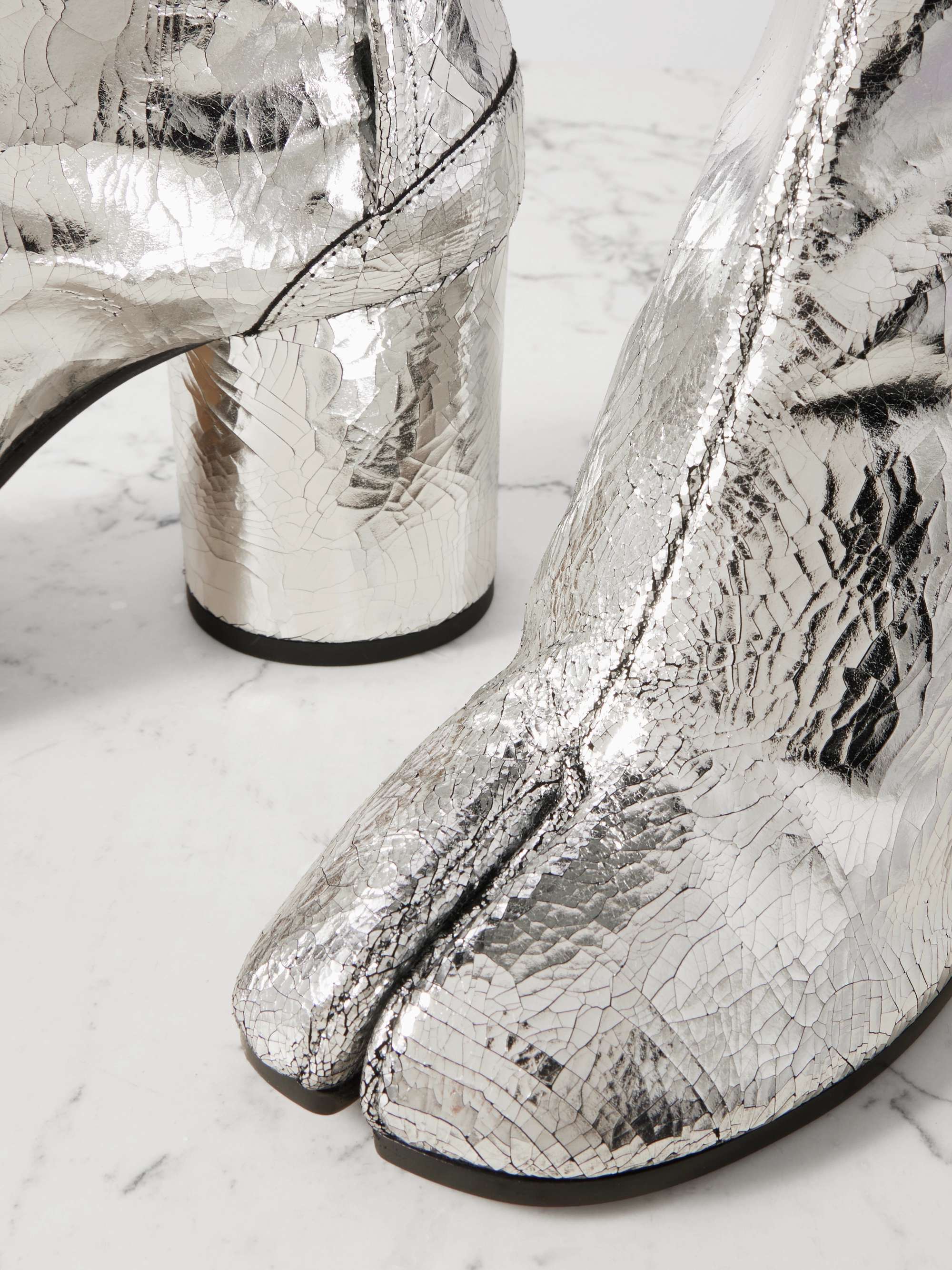 Margiela scarpe argento online