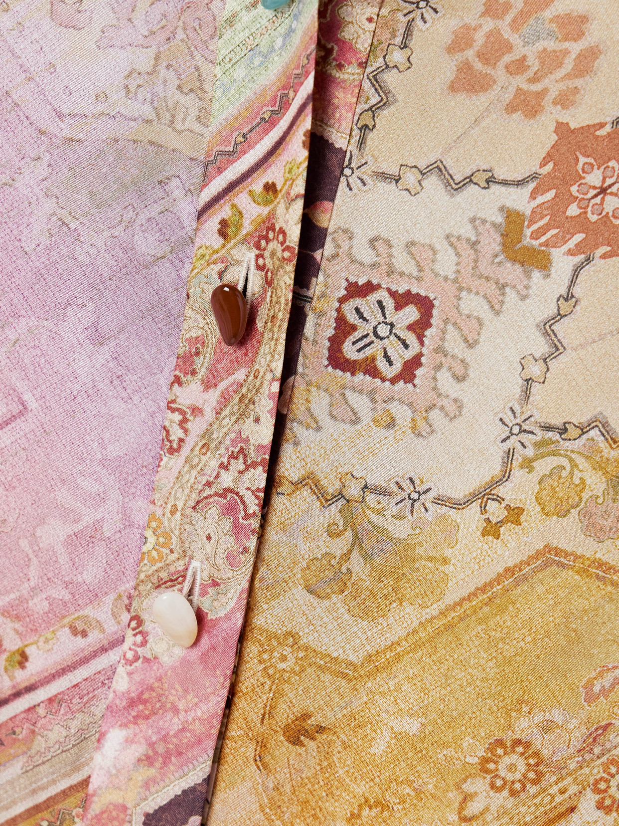 Zimmermann Tallow Shirt In Multicolour