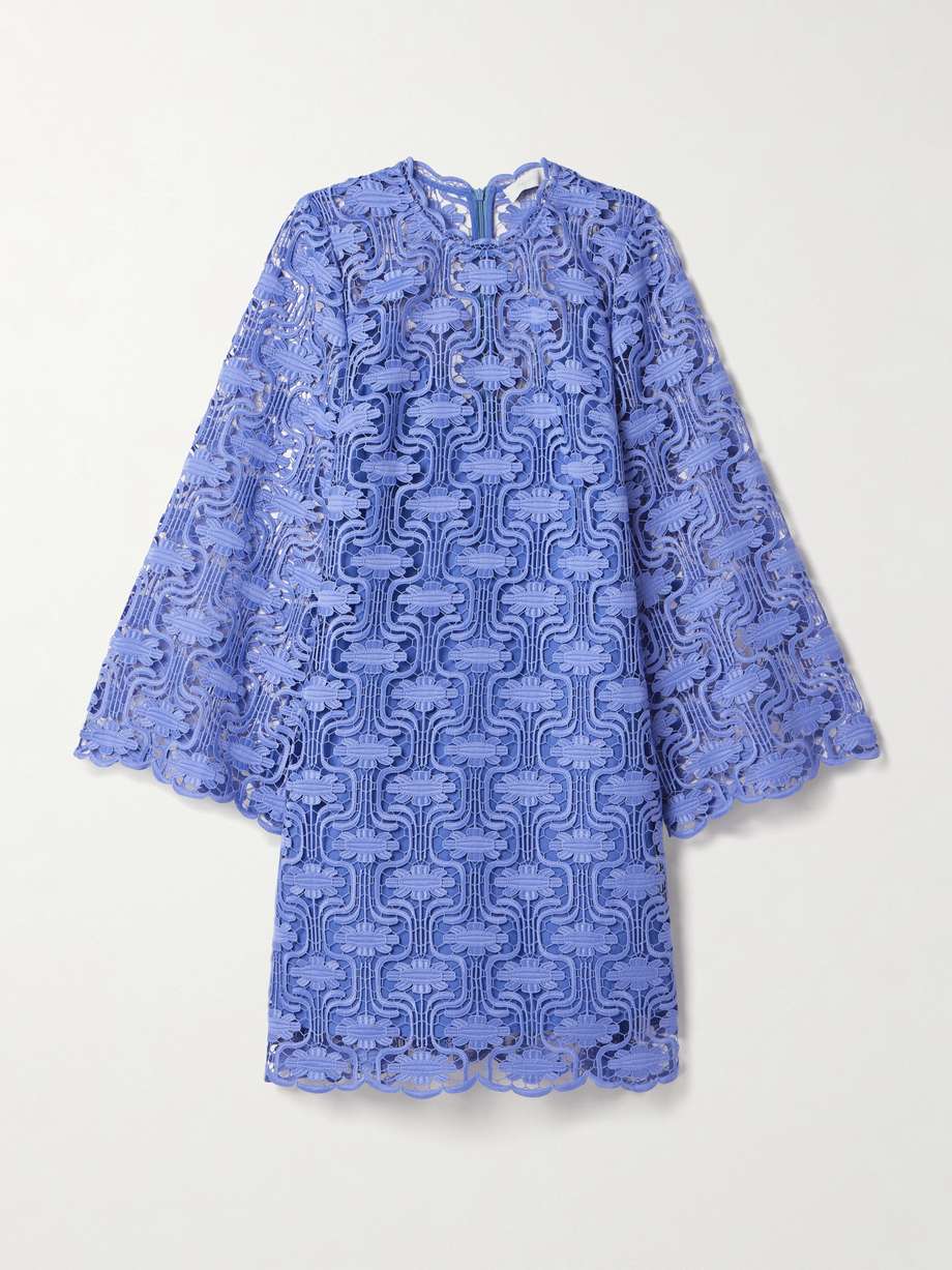 maxine guipure lace mini dress