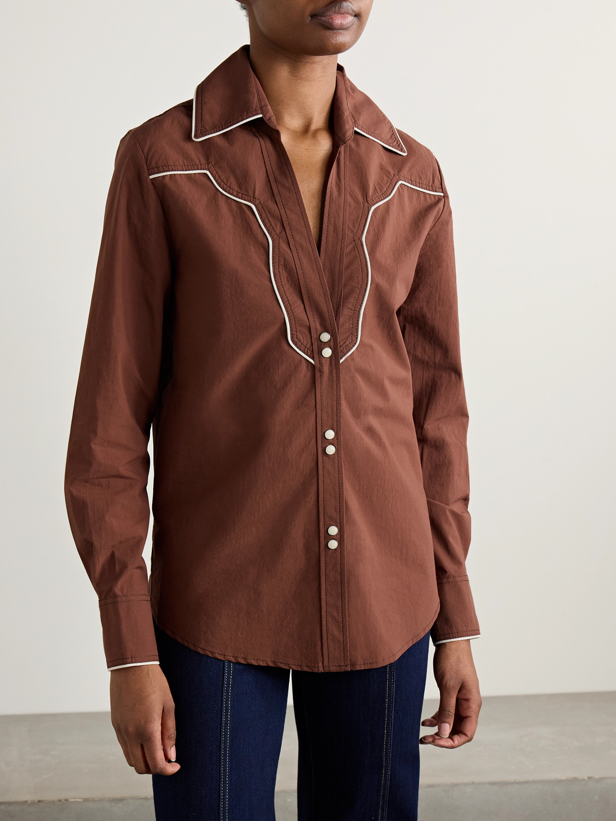Hacia Puerto Cotton-Poplin Shirt